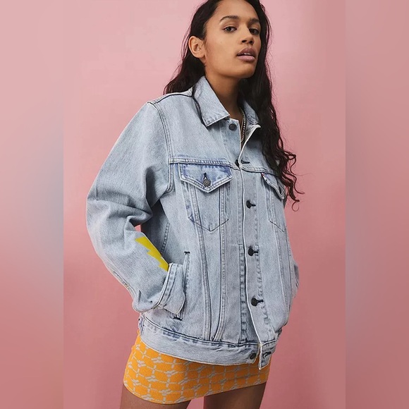 LEVIS X POKÉMON Special Anniversary Denim Jacket/Jean. RARE set! Size Lrg/34/32 - Picture 12 of 12